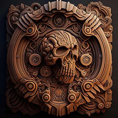 3D модель Игра Gears of War Judgement (STL)